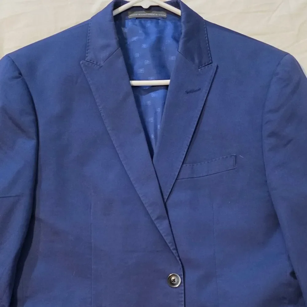 Ben Sherman Suit Mens 40R Pants 34/30